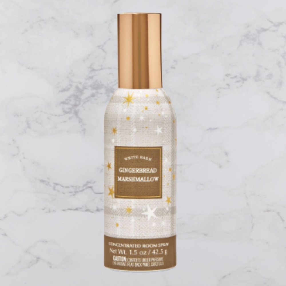 **NEW** Bath & Body Works White Barn Gingerbread Marshmallow Room Spray